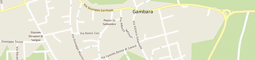 Mappa della impresa parrocchia di gambara a GAMBARA