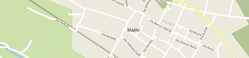 Mappa della impresa giacomelli sergio a MATHI