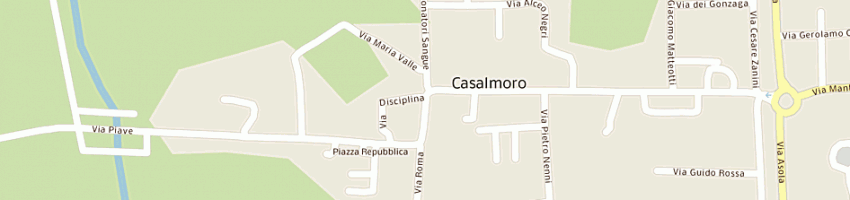 Mappa della impresa bozzoli claudio a CASALMORO