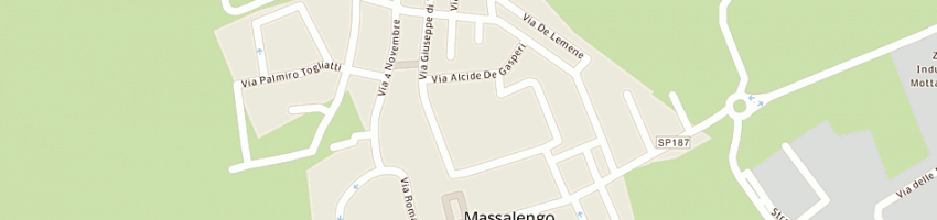 Mappa della impresa cigala paolo a MASSALENGO