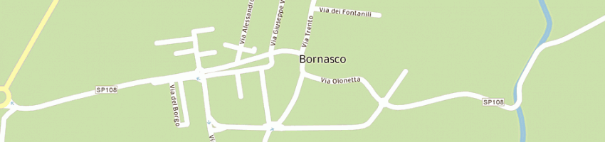 Mappa della impresa polisportiva bornasco a BORNASCO