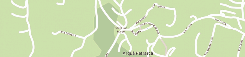 Mappa della impresa poste italiane spa a ARQUA PETRARCA