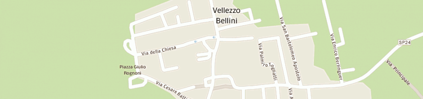 Mappa della impresa bergamini ezio a VELLEZZO BELLINI