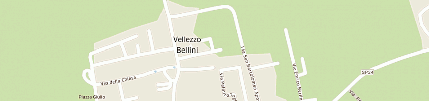 Mappa della impresa municipio a VELLEZZO BELLINI