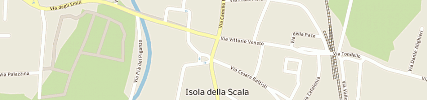 Mappa della impresa oriimmobiliare srl a ISOLA DELLA SCALA