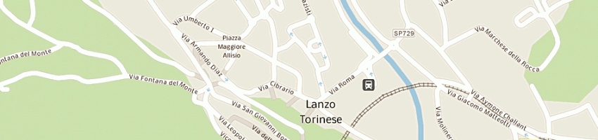 Mappa della impresa airola ezio a LANZO TORINESE