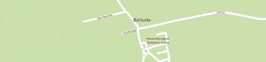 Mappa della impresa santagostini srl a BATTUDA