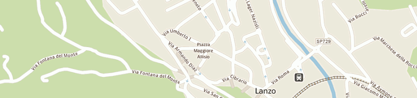 Mappa della impresa cottino mauro a LANZO TORINESE