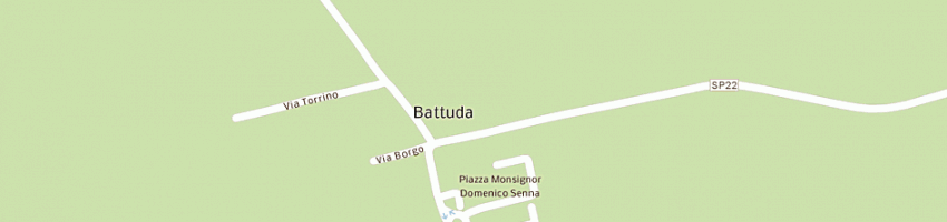 Mappa della impresa sacchi egidio a BATTUDA