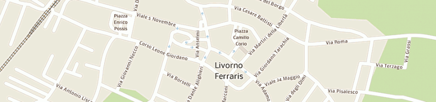 Mappa della impresa lesquier marisa a LIVORNO FERRARIS