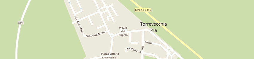 Mappa della impresa cartoleria edicola ippolito francesco e c sas a TORREVECCHIA PIA
