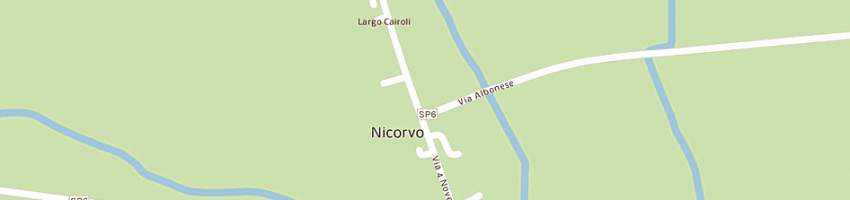 Mappa della impresa bar number one di fiorillo antonella e c snc a NICORVO