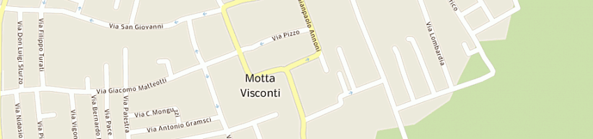 Mappa della impresa vanzini roberto a MOTTA VISCONTI