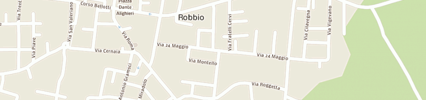 Mappa della impresa davoli daniela a ROBBIO