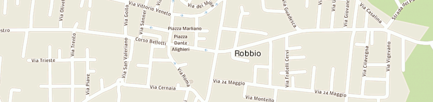 Mappa della impresa nazzi autosalone a ROBBIO