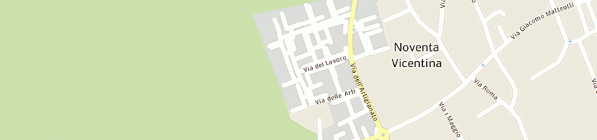 Mappa della impresa cei di dall'armellina corrado a NOVENTA VICENTINA