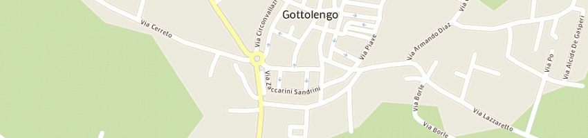 Mappa della impresa tozzi bruno a GOTTOLENGO
