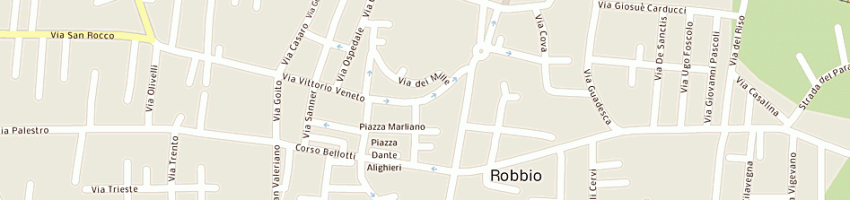 Mappa della impresa vigino carla a ROBBIO