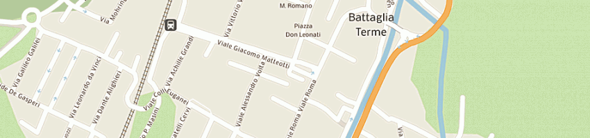 Mappa della impresa vanity di bortoliero emanuela a BATTAGLIA TERME