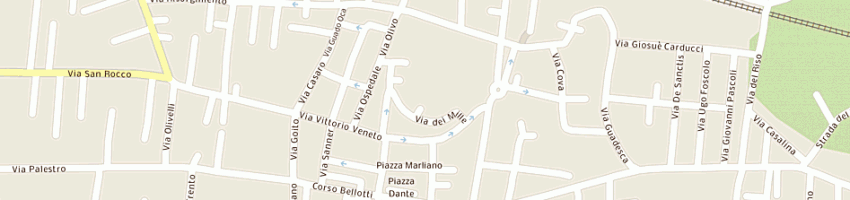 Mappa della impresa centro servizi funebri marazza srl a PAVIA