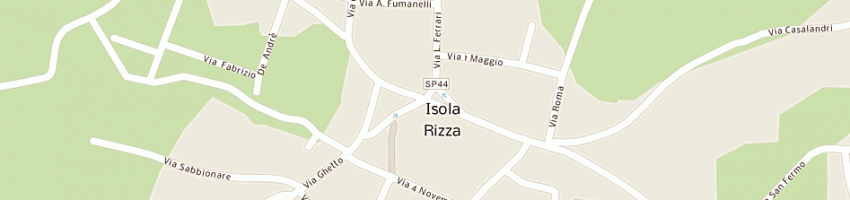 Mappa della impresa scuola media statale a ISOLA RIZZA