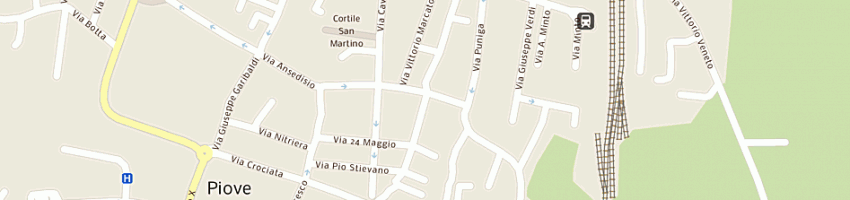 Mappa della impresa pizza in piazza a PIOVE DI SACCO