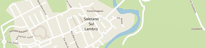 Mappa della impresa veneroni arredamenti snc di veneroni pe a a SALERANO SUL LAMBRO