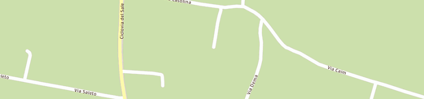 Mappa della impresa ruzzon lino a MASERA DI PADOVA