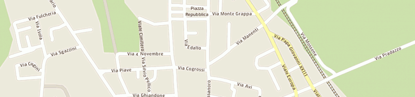 Mappa della impresa ilgi center a CASTELLEONE