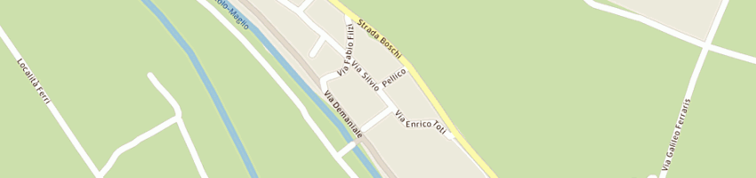Mappa della impresa autotrasporti milani snc a MARMIROLO
