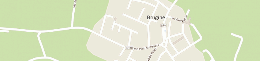 Mappa della impresa scuola media a BRUGINE