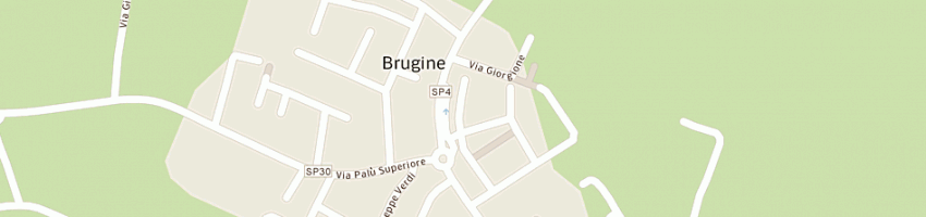 Mappa della impresa temporin oscar a BRUGINE