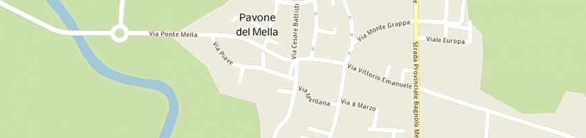 Mappa della impresa banco di brescia a PAVONE DEL MELLA