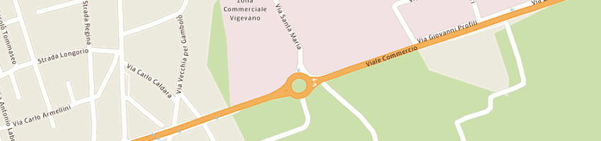 Mappa della impresa ferben srl a VIGEVANO
