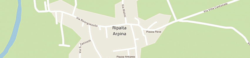 Mappa della impresa mpf srl a RIPALTA ARPINA