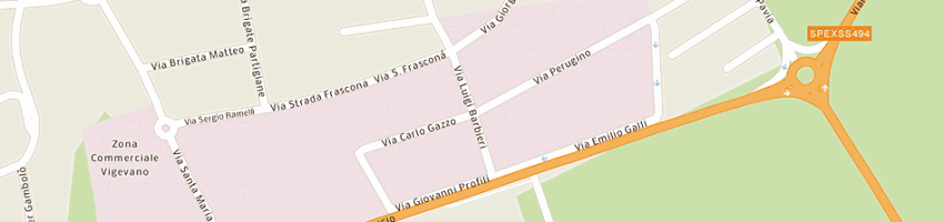 Mappa della impresa c e v costruzione estintori vigevanese a VIGEVANO