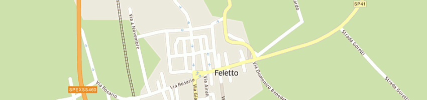 Mappa della impresa poste italiane a FELETTO