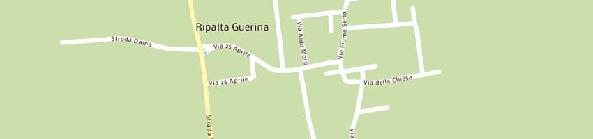Mappa della impresa trattoria vineria toscanini a RIPALTA GUERINA