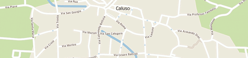 Mappa della impresa farmacia vietti a CALUSO