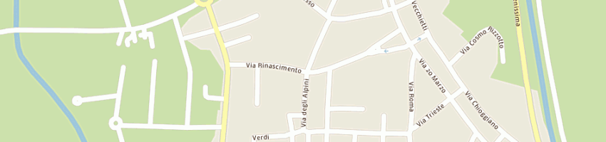 Mappa della impresa serenissima ristorazione (srl) a COLOGNA VENETA