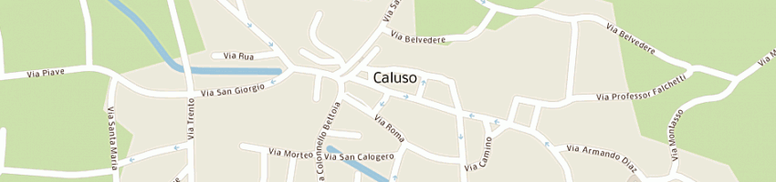Mappa della impresa giuliano albo fabrizio a CALUSO