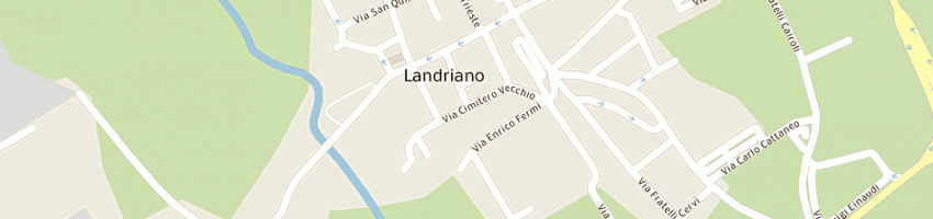 Mappa della impresa canevari giuseppe a LANDRIANO