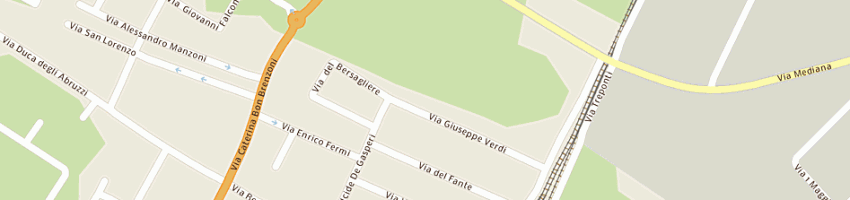 Mappa della impresa polisportiva giovanile salesiana in borgo santa croce a VERONA