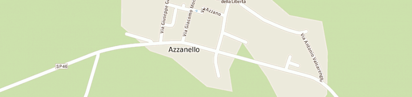 Mappa della impresa vecchia giuliano a AZZANELLO