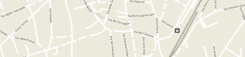 Mappa della impresa farmacia bertazzoni a VIGEVANO