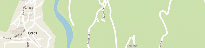 Mappa della impresa valli di lanzo ceronda e casternone - gruppo di azione locale a CERES