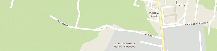 Mappa della impresa cm di menegazzi umberto e c (snc) a MASERA DI PADOVA