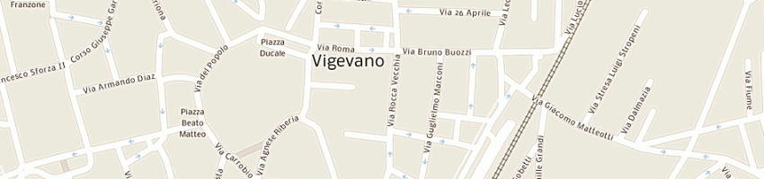 Mappa della impresa radio inchiesta a VIGEVANO