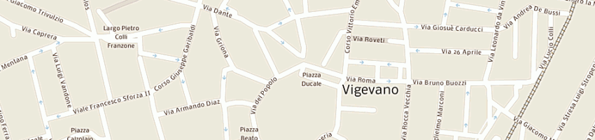 Mappa della impresa bellazzi alberto a VIGEVANO