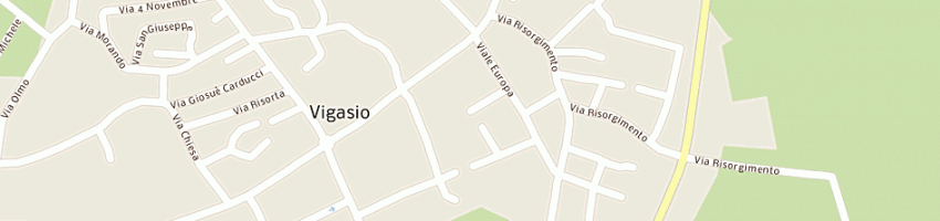 Mappa della impresa carabinieri a VIGASIO